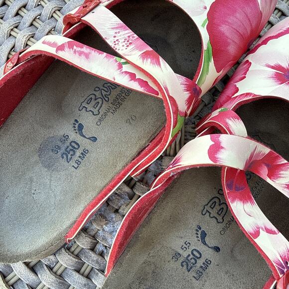 Birki’s by Birkenstock Women's 8 US 39 EU Maria Floral slip on Clogs Open Heel - Picture 4 of 15